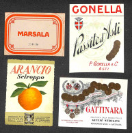 Etichette Pubblicitarie - Primo 900 - 8 Etichette Di Diversi Formati - Ottimo Insieme - Other & Unclassified