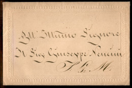 1900 Circa - Valentina - Bustina Con Fregi A Secco - Other & Unclassified