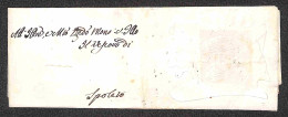 Cardinale Carafa - Roma 12.9.1826 - Piego Per Spoleto Con Sigillo A Secco - Other & Unclassified