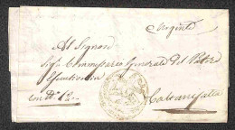 Trinacria - Comune Di Delia - Lettera Per Caltanisetta Del 10.10.48 - Other & Unclassified