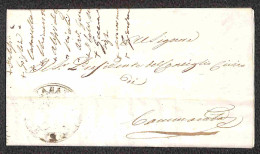 Trinacria - Cammarata - Piego Interno Del 17.10.48 - Other & Unclassified