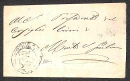 Trinacria - Commissariato Del Potere Esecutivo Della Valle Di Trapani - Piego Per Monte S. Giuliano Del 8.1.49 - Other & Unclassified