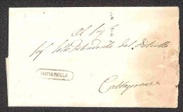 Mirabella - Piego Per Caltagirone Del 1.12.59 - Other & Unclassified