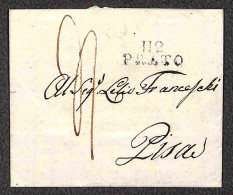 112 Prato - Lettera Per Pisa Del 21.8.1812 - Other & Unclassified
