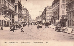 [-5%] FRANCE - Marseille - La Cannebière - LL - Circulation - Animé - Carte Postale - Canebière, Stadtzentrum