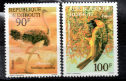 DJIBOUTI / FAUNE / OISEAUX / N° 463 & 464 * * - Djibouti (1977-...)