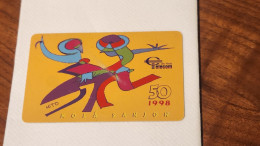 Cape Verde-(CPV-18)-kola Sanjon-(8)-(50units)-used Card - Cape Verde