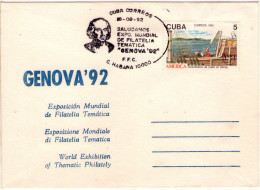 CUBA. FDC CU 3203. UPAEP'92. COLUMBUS - COLON. EXPO TEMATICA GENOVA'92. (702) - Autres & Non Classés