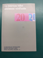LES NOUVEAUX BILLETS DE LA BANQUE SUISSE - French
