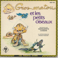 GROS MATOU ET LES PETITS OISEAUX - 45 T RACONTE - Children