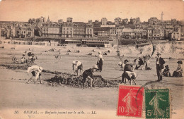 [-5%] FRANCE - Onival - Enfants Jouant Sur Le Sable - LL - Animé - Levy Fils & Cie - Carte Postale - Onival