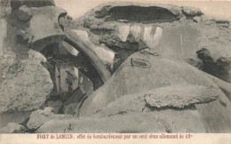 [-5%] BELGIQUE - Fort De Loncin - Effet De Bombardement Par Un Seul Obus Allemand De 42e - Carte Postale Ancienne - Ans