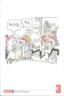 Thème Syndicats - SETCA - Secteur Finances - Dessin De Kroll - Labor Unions