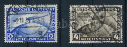 O Deutsches Reich 1928 Zeppelin Mi 423 + 1933 Chicagofahrt Mi 498 (Mi EUR 315.-) - Other & Unclassified