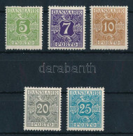 ** Dánia 1930 Portó Sor Mi 20-24 (Mi EUR 110,-) - Other & Unclassified