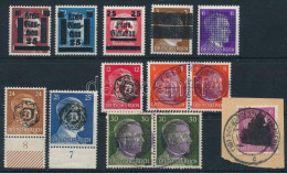 **, *, O Deutsches Reich 1945 Helyi Kiadások: Glauchau, Barsinghausen, Döbeln, Löbau, Fredersdorf, Schwarzenberg, összes - Other & Unclassified