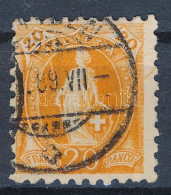 O Svájc 1882/1904 Forgalmi Bélyeg Mi 58 B (Mi EUR 110.-) - Other & Unclassified