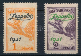 * 1931 Zeppelin Sor (nagy Részén Betapadás) (14.000) - Other & Unclassified