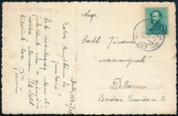 1932 Képeslap "M.KIR.POSTA 345" - Other & Unclassified
