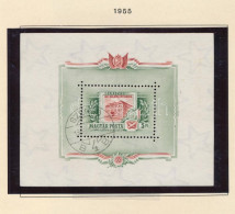 O 1955 Állami Nyomda Blokk Albumlapon (7.000) - Other & Unclassified