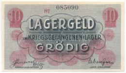 Ausztria / Grödig / Hadifogolytábor ~1915. 10h T:XF Austria / Grödig / POW Camp ~1915. 10 Heller C:XF Tear, Spotted - Unclassified