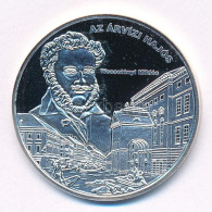 DN "Nemzetünk Nagyjai - Wesselényi Miklós" Jelzett Ag Emlékérem Kapszulában, Tanúsítvánnyal (15g/0.333/35mm) T:PP - Unclassified