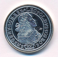 DN "Magyarok Kincstára - I. Lipót 15 Krajcár 1661" Ezüstözött Rézötvözet Utánveret Tanúsítvánnyal, Kapszulában (30mm) T: - Unclassified