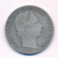 Ausztria 1858A 1Fl Ag "Ferenc József" T:VF,F  Austria 1858A 1 Florin Ag "Franz Joseph" C:VF,F  Krause KM#2219 - Unclassified