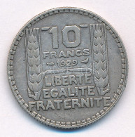 Franciaország 1929. 10F Ag T:XF Patina France 1929. 10 Francs Ag C:XF Patina Krause KM#878 - Unclassified