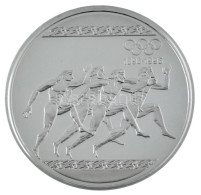 Görögország 1996. 1000Dr Ag "Az Olimpia 100. évfordulója - Futók" T:PP Greece 1996. 1000 Drachmai Ag "100th Anniversary  - Unclassified