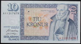 Islande - 10 Kronur - 1981 - PICK 48a.3 - NEUF - Islande