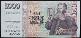 Islande - 1000 Kronur - 2009 - PICK 59a.9 - NEUF - Islande