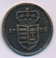1705. XX Poltura "II. Rákóczi Ferenc" öntvény Fém Replika T:XF - Unclassified