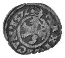 Csehország / Történelmi Tartomány / Kuttenberg 1572. 1pf Ag Egyoldalas "II. Miksa" (0,49g) T:VF-F Patina, Anyaghiány Boh - Unclassified