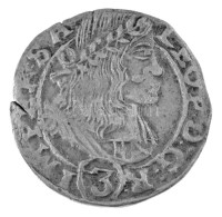 Cseh Királyság / Kuttenberg 1668. 3kr Ag "I. Lipót" (1,99g) T:XF-VF Kis Kitörés Kingdom Of Bohemia / Kuttenberg 1668. 3  - Unclassified