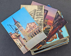 **, * Kb. 200 Db MODERN Külföldi Város Képeslap / Cca. 200 Modern European Town-view Postcards - Unclassified