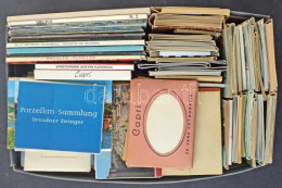 **, * Kb. 40-50 Db MODERN Vegyes Világ Leporello, Sok Kisméretű + Kb. 150 Db Modern Nagyalakú Képeslap Dobozban - Unclassified