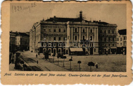 * T1 Arad, Színházi épület Az Aczél Péter Utcával / Street, Theatre - Unclassified