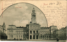 T2/T3 1903 Arad, Városháza. Römmler & Jonas / Town Hall (EK) - Unclassified