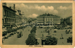 ** T3 Arad, Szabadság Tér, Piac, Emelete Autóbusz / Market, Double-decker Autobus (EK) - Unclassified