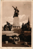 T2/T3 1914 Arad, Kossuth Szobor / Statue (EK) - Unclassified