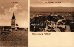 ** T2 Barcaföldvár, Földvár, Marienburg, Feldioara; Ev. Kirche, Ev. Pfarrhaus Und Burg / Evangélikus Templom és Paplak,  - Unclassified