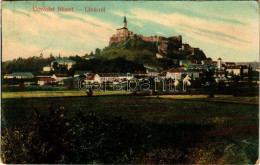 * T2/T3 1909 Németújvár, Güssing; Vár. J. Salvachrist Kiadása / Castle (Rb) - Unclassified