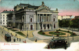 T2/T3 Brno, Brünn; Stadttheater / Theatre, Trams (EK) - Unclassified