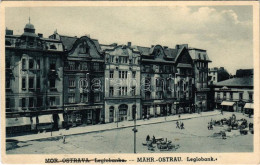 * T2/T3 Ostrava, Moravská Ostrava, Mährisch Ostrau; Legiobank / Bank, Market, Pharmacy, Shops Of Sonnegger, Guttmann (EK - Unclassified
