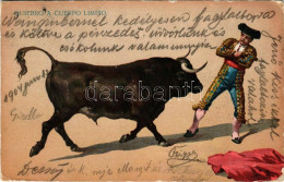 T2/T3 1904 Quiebro A Cuerpo Limpio / Bullfight, Matador (EK) - Unclassified