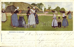 * T2 1907 Boerderij In Zeeland / Farm In Zeeland, Dutch Folklore - Unclassified