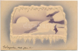 T2/T3 1910 Winter Landscape Art Postcard. Emb. - Unclassified