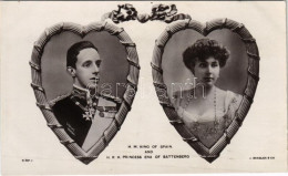 T2 1906 H.M. King Of Spain And H.R.H. Princess Ena Of Battenberg - Unclassified