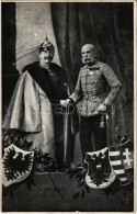 T2 1914 II. Vilmos és Ferenc József. Fodor Miklós Kiadása / Wilhelm II And Franz Joseph, Viribus Unitis Propaganda - Unclassified